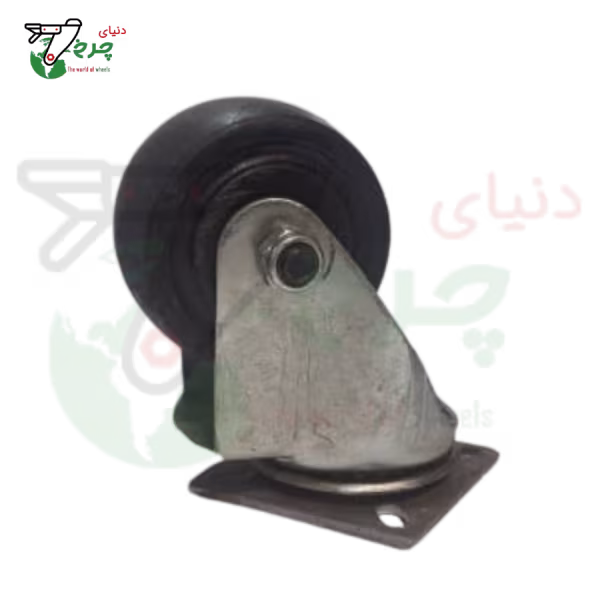 چرخ زیر یخچالی کفی ورقی؛ ست 4 عددی با تحمل وزن 800 کیلوگرم