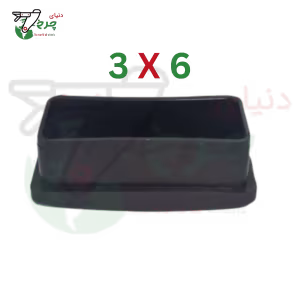 درپوش خشکه قوطی 30×60 میلی‌متر برای پایه و پروفیل فلزی