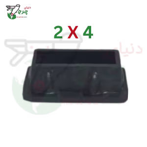 درپوش نرم قوطی 20×40 میلی‌متر برای پایه و پروفیل مستطیلی