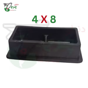 درپوش نرم قوطی 40×80 میلی‌متر برای پایه و پروفیل فلزی