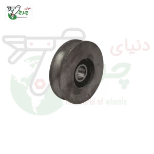 قرقره سیم بکسلی قطر 80 میلیمتر | شفت 16 میلیمتر | جرثقیل صنعتی