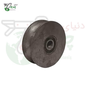 قرقره چدنی میله گرد خور قطر 100 میلیمتر | شفت 16 میلیمتر | غول‌پیکر صنعتی