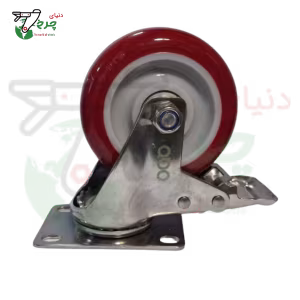 چرخ 10 ترمزدار تمام استیل
