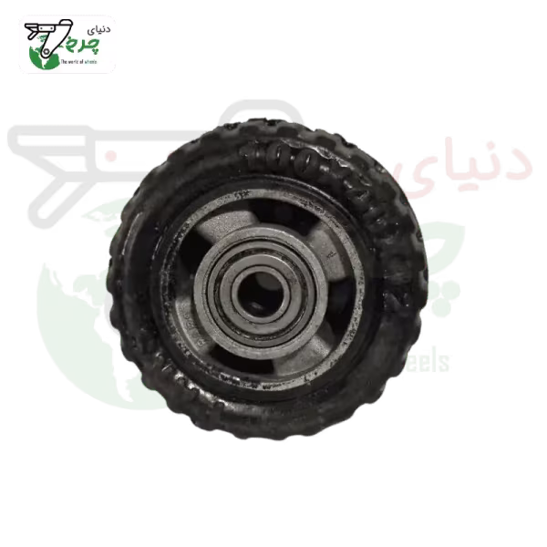 چرخ 100 میلیمتری تک دایکاست | بدون پایه و اتصال