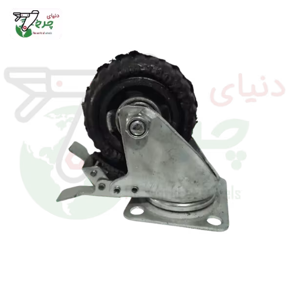 چرخ 100 میلیمتری دایکاست ترمزدار | قدرتمند و ایمن