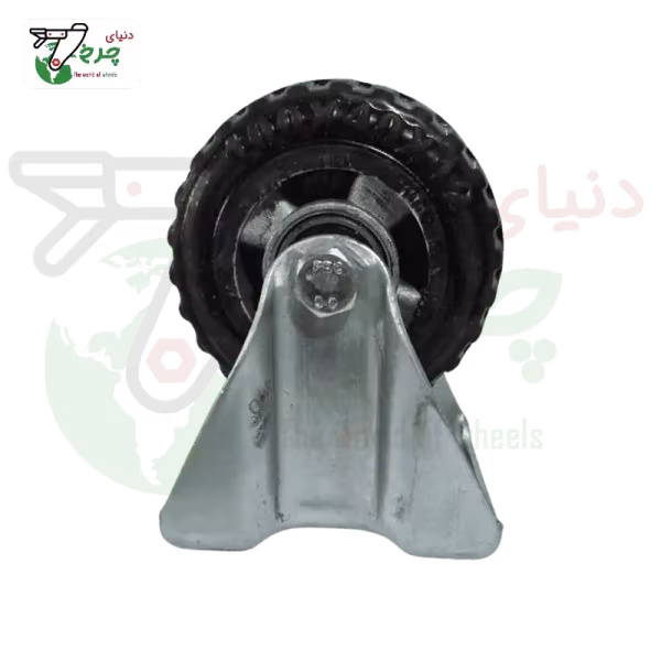 چرخ 100 میلیمتری دایکاست ثابت | حرکت مستقیم و پایدار