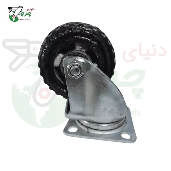 چرخ 100 میلیمتری دایکاست گردان | چرخش 360 درجه و کیفیت بالا