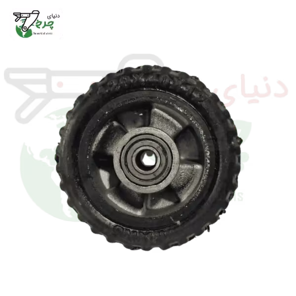 چرخ 125 میلیمتری تک دایکاست | بدون پایه و نصب سفارشی