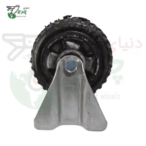 چرخ 125 میلیمتری دایکاست ثابت | حرکت مستقیم و پایداری فوق‌العاده