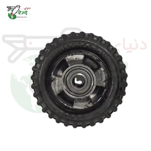 چرخ 160 میلیمتری تک دایکاست | بدون پایه برای نصب سفارشی