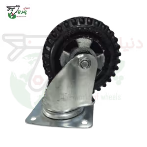 چرخ 160 میلیمتری دایکاست گردان | چرخش 360 درجه و قدرت صنعتی