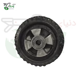 چرخ 200 میلیمتری تک دایکاست | بدون پایه برای نصب سفارشی فوق‌سنگین