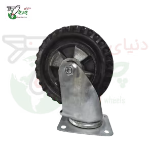 چرخ 200 میلیمتری دایکاست گردان | چرخش 360 درجه و قدرت فوق‌سنگین