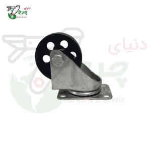 چرخ 7.5 جک موتور در آر قطر 75 میلی‌متر ظرفیت 150 کیلوگرم