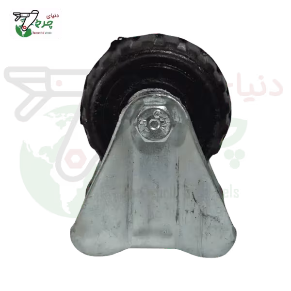 چرخ 75 میلیمتری دایکاست ثابت | حرکت مستقیم و پایدار