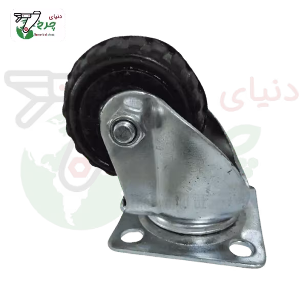 چرخ 75 میلیمتری دایکاست گردان | چرخش 360 درجه و کیفیت بالا
