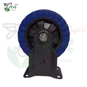 چرخ 12.5 ثابت سومر پایه مشکی با تحمل وزن 175 کیلوگرم
