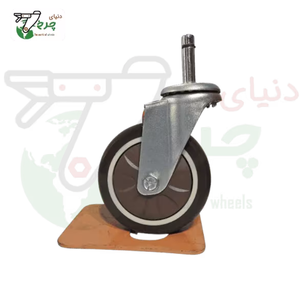 چرخ ترولی گردان پیمی سوپو قطر 100 میلی‌متر ظرفیت 700 کیلوگرم