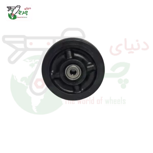 چرخ تک نسوز سوپو 100 میلیمتر | شفت 12 میلیمتر | تحمل 100 کیلو