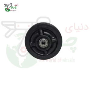 چرخ تک نسوز سوپو 100 میلیمتر | شفت 12 میلیمتر | تحمل 100 کیلو