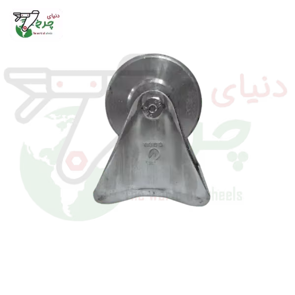 چرخ ثابت آلومینیومی قطر 80 میلی‌متر ظرفیت 200 کیلوگرم مقاوم حرارت