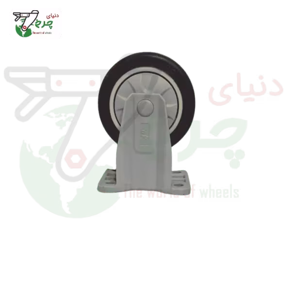 چرخ ثابت تمام پلاستیک هتلی سوپو قطر 100 میلی‌متر ظرفیت 75 کیلوگرم