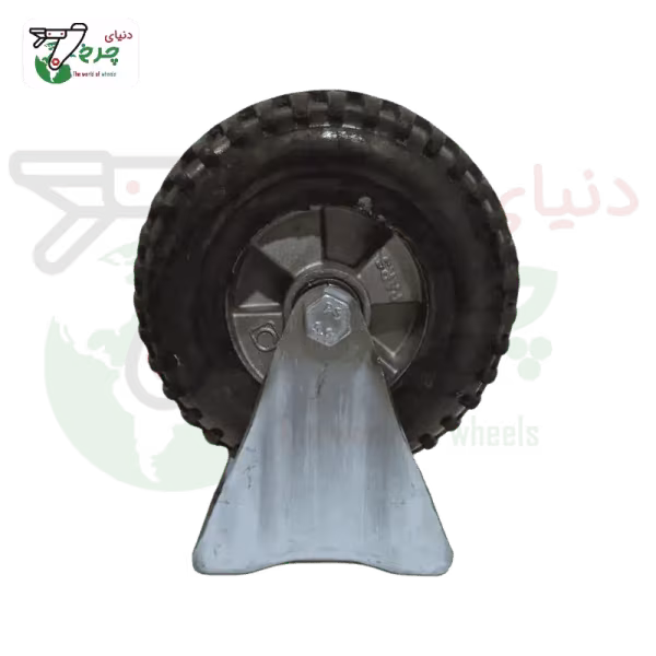 چرخ دایکاست ثابت 280 میلی‌متر با تحمل بار 250 کیلوگرم