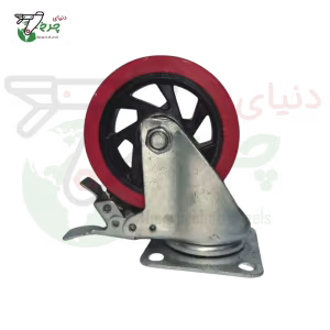 چرخ دایکاست لوکس ترمزدار 125 میلی‌متر با تحمل بار 125 کیلوگرم