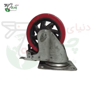 چرخ دایکاست لوکس ترمزدار 160 میلی‌متر با تحمل بار 150 کیلوگرم