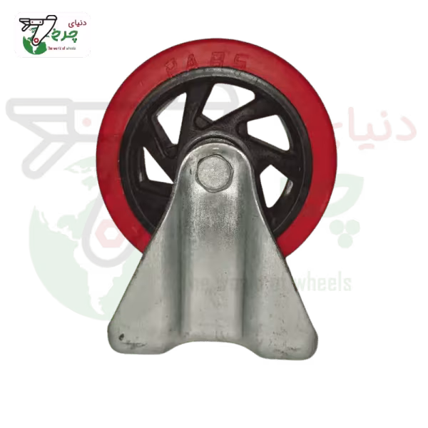 چرخ دایکاست لوکس ثابت 125 میلی‌متر با تحمل بار 125 کیلوگرم