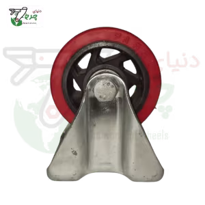 چرخ دایکاست لوکس ثابت 100 میلی‌متر با تحمل بار 100 کیلوگرم