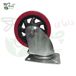 چرخ دایکاست لوکس گردان 160 میلی‌متر با تحمل بار 150 کیلوگرم