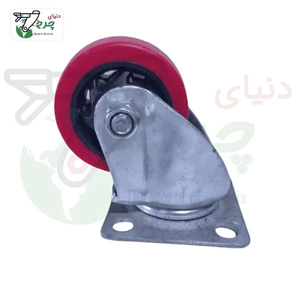 چرخ دایکاست لوکس گردان 75 میلی‌متر با تحمل بار 80 کیلوگرم