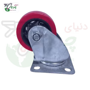 چرخ دایکاست لوکس گردان 75 میلی‌متر با تحمل بار 80 کیلوگرم