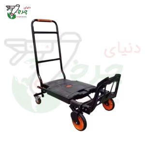 چرخ دستی تاشو مدل HC-21 سبک، قابل تغییر اندازه و ساده‌جمع‌شونده