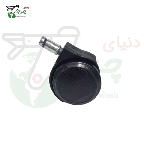 چرخ دوقلو پلاستیکی پیمی درجه 1 قطر 38 میلی‌متر ظرفیت 45 کیلوگرم