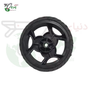 چرخ سبد خرید پلاستیکی پهن 120 میلیمتر | تحمل 90 کیلوگرم | پایداری بیشتر