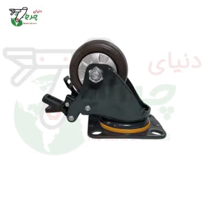 چرخ سوپو 75 میلیمتر ترمزدار | تحمل 175 کیلو | چرخ کوچک قدرتمند
