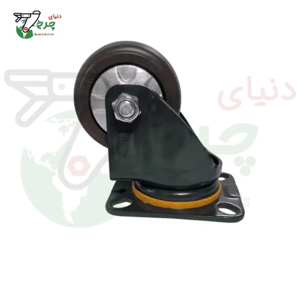 چرخ سوپو 75 میلیمتر گردان | تحمل 175 کیلو | چرخ کوچک انعطاف‌پذیر