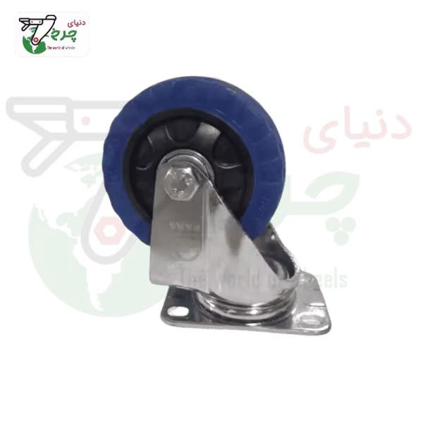 چرخ کفی گردان سومر 100 میلی‌متر با تحمل بار 100 کیلوگرم
