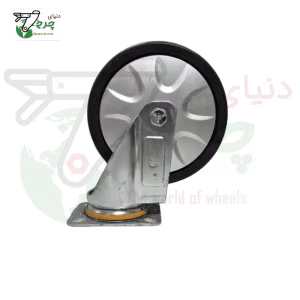 چرخ گردان کروم سوپو قطر 160 میلی‌متر ظرفیت 200 کیلوگرم