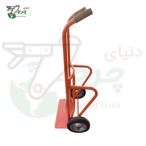 گاری دستی بشکه بر صنعتی حمل بشکه فلزی و پلاستیکی 220 لیتری