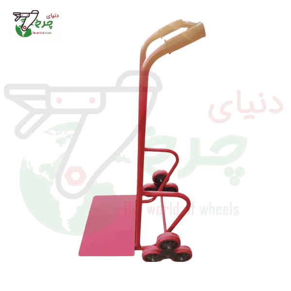 گاری دستی پله رو (چرخ ستاره ای) مخصوص حمل بار از پله