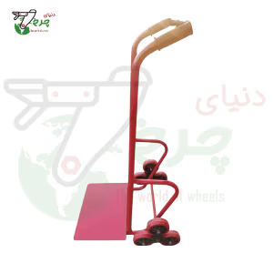 گاری دستی پله رو (چرخ ستاره ای) مخصوص حمل بار از پله